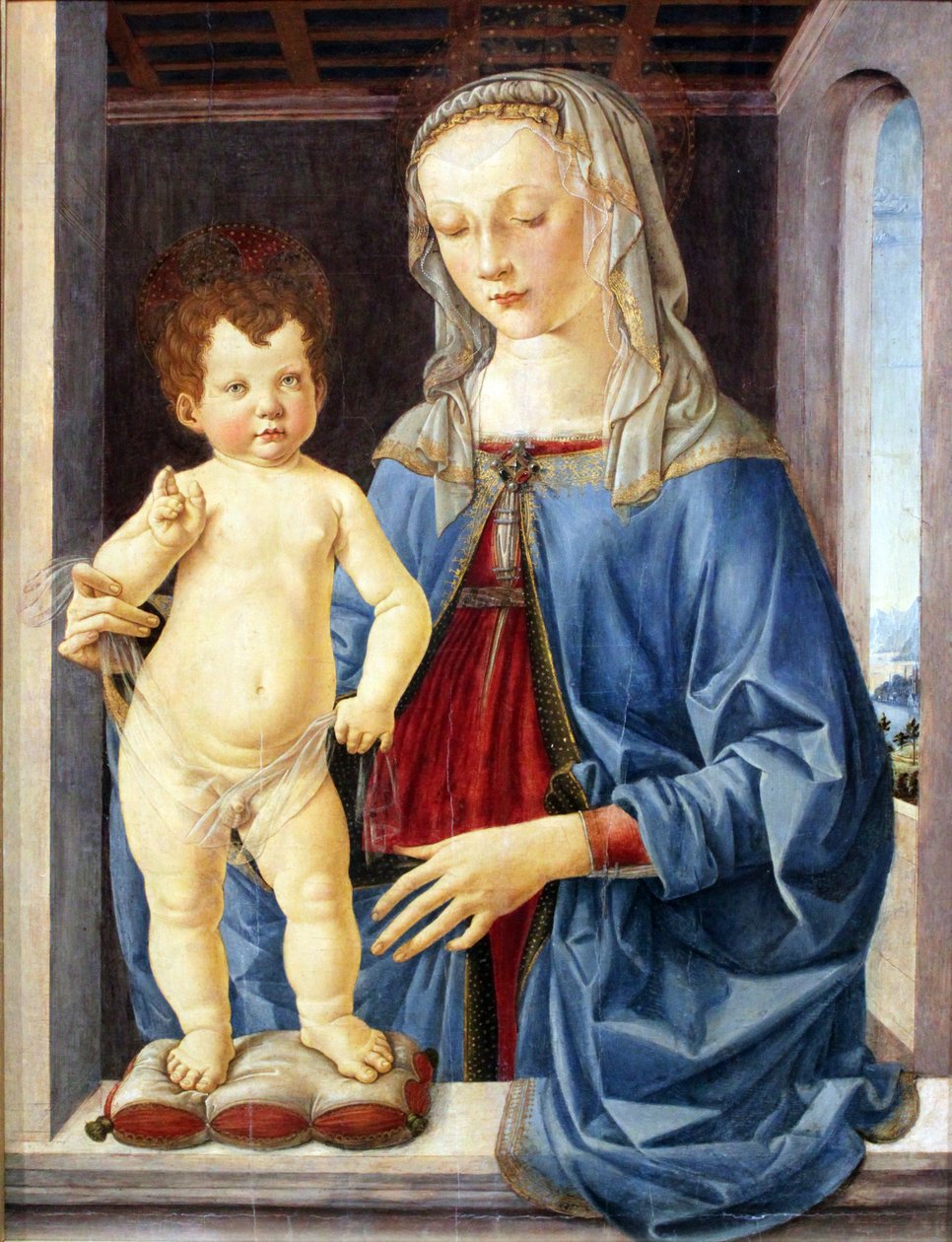 Madonna og barn af Andrea Verrocchio