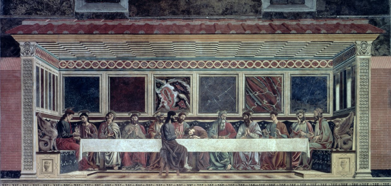 Den sidste nadver, ca. 1447 af Andrea del Castagno