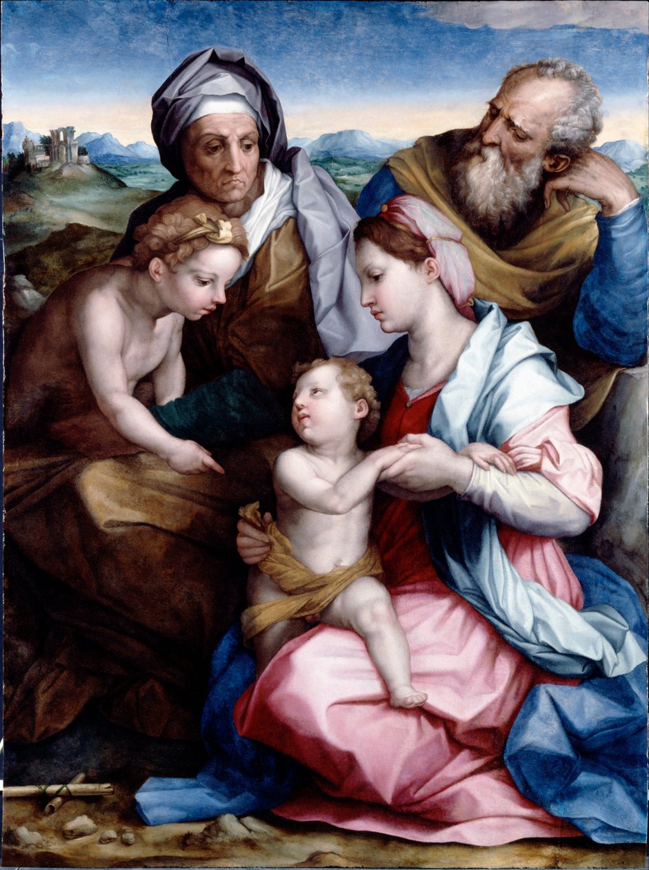 Hellig familie af Andrea del Sarto