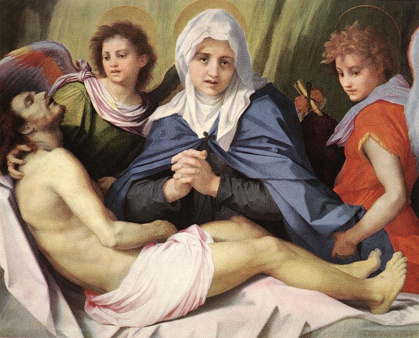 Kristi klagesang af Andrea del Sarto