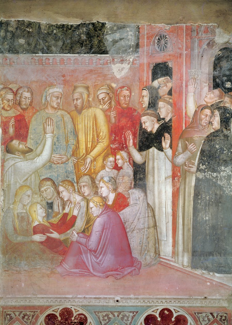Et mirakel af Sankt Peter Martyr, ca. 1365-67 af Andrea di Bonaiuto