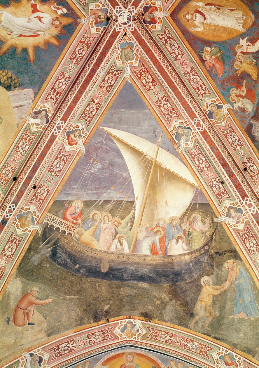 Sankt Peters båd, ca. 1366-1368 af Andrea di Bonaiuto