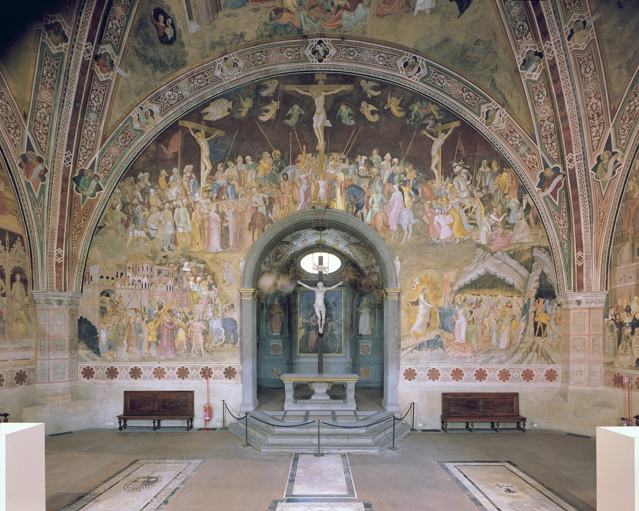 Scener fra Kristi liv, fra det spanske kapel, ca. 1365 af Andrea di Bonaiuto