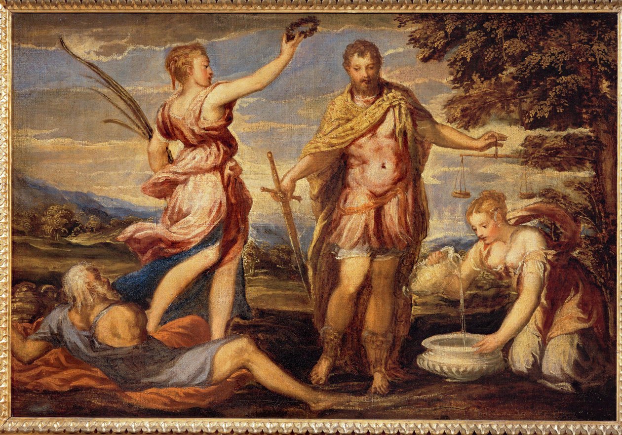 Scipio Africanus Omkring 1555/60 af Andrea (fl.1527/30-63) Schiavone