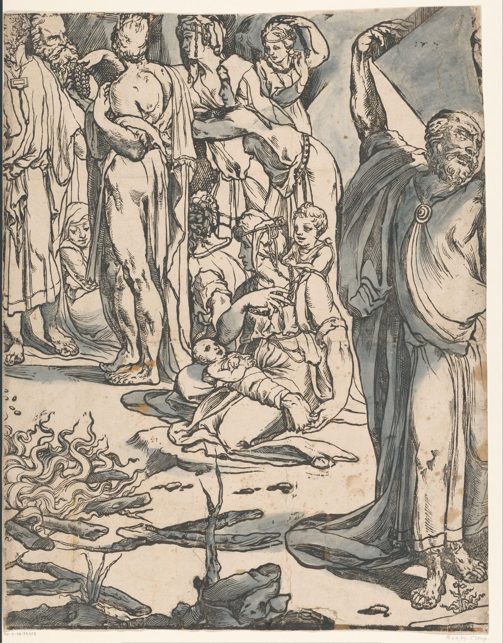 Moses bryder lovens tavler (2. del) af Andrea Andreani