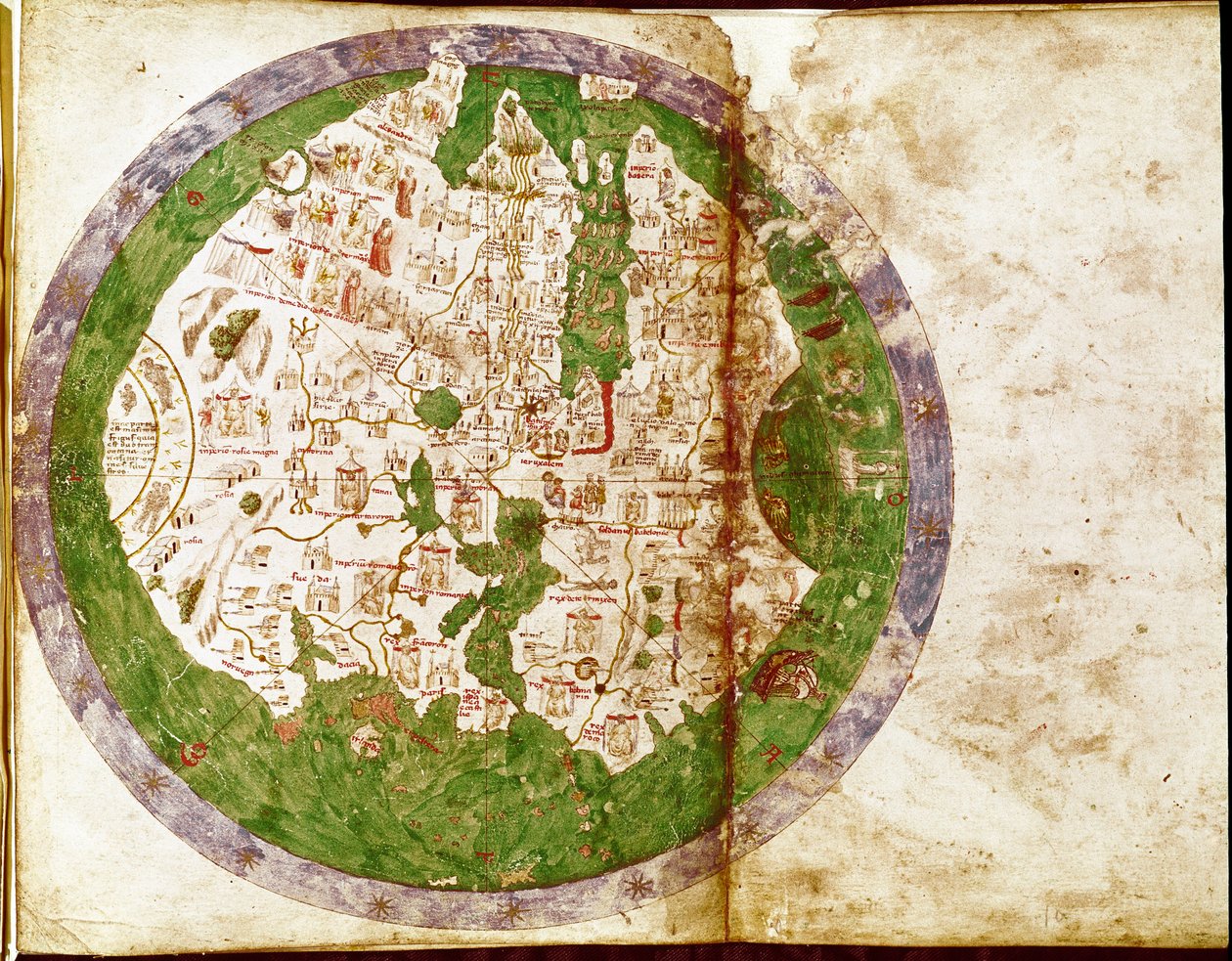 Kort over verden af sømandskartograf Andrea Bianco (1400-tallet) af Andrea Bianco