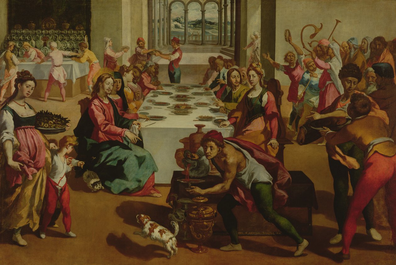 Brylluppet i Cana af Andrea Boscoli