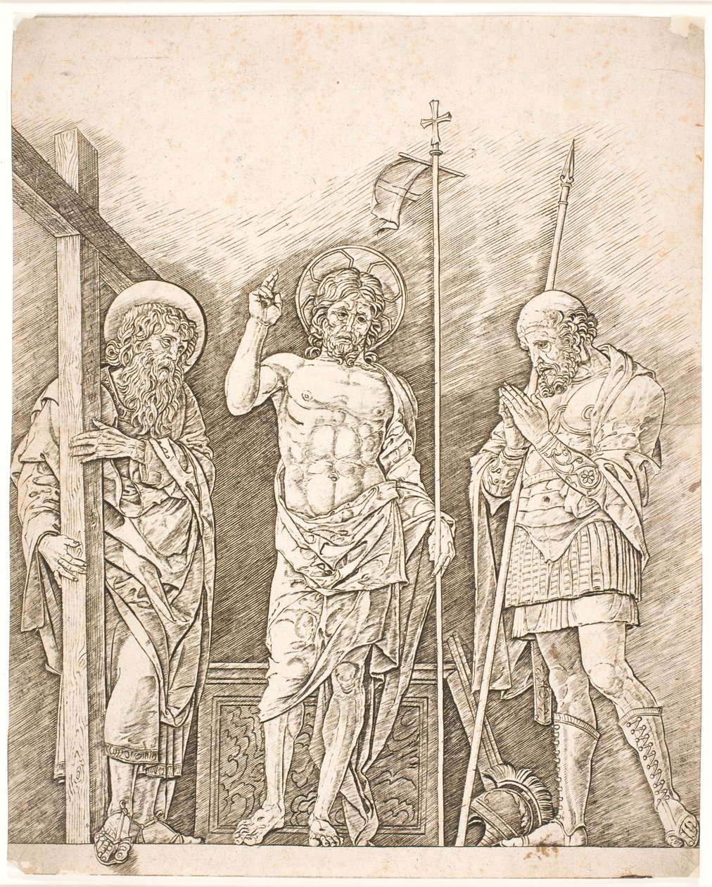 Den opstandne Kristus af Andrea Mantegna