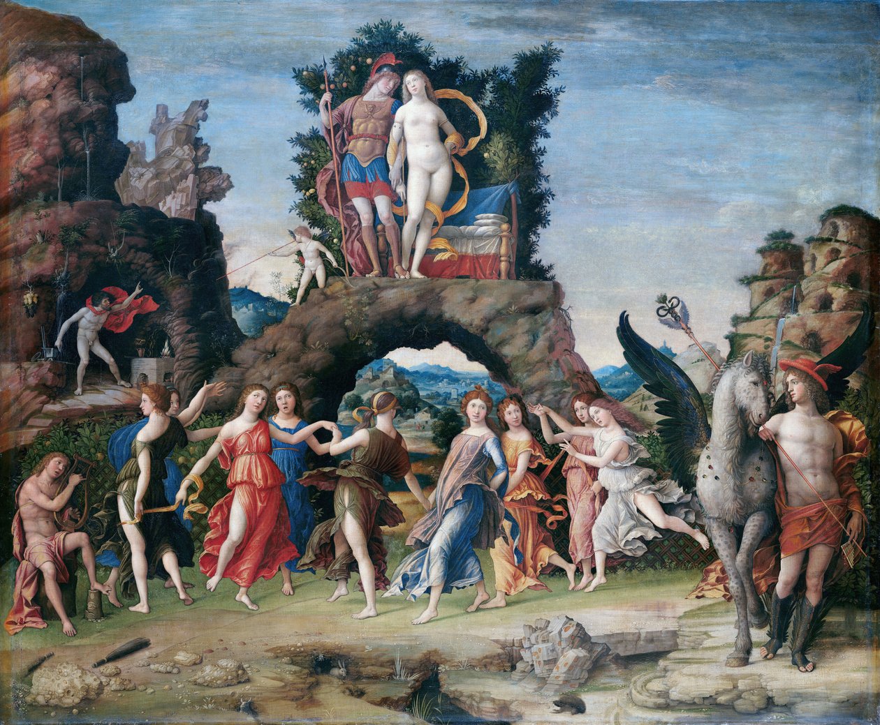 Parnassus af Andrea Mantegna