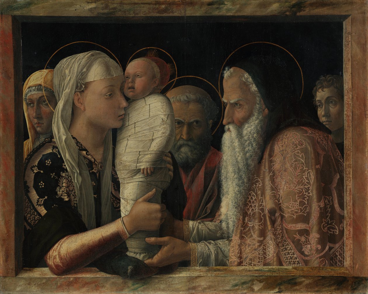 Kristi fremstilling i templet af Andrea Mantegna