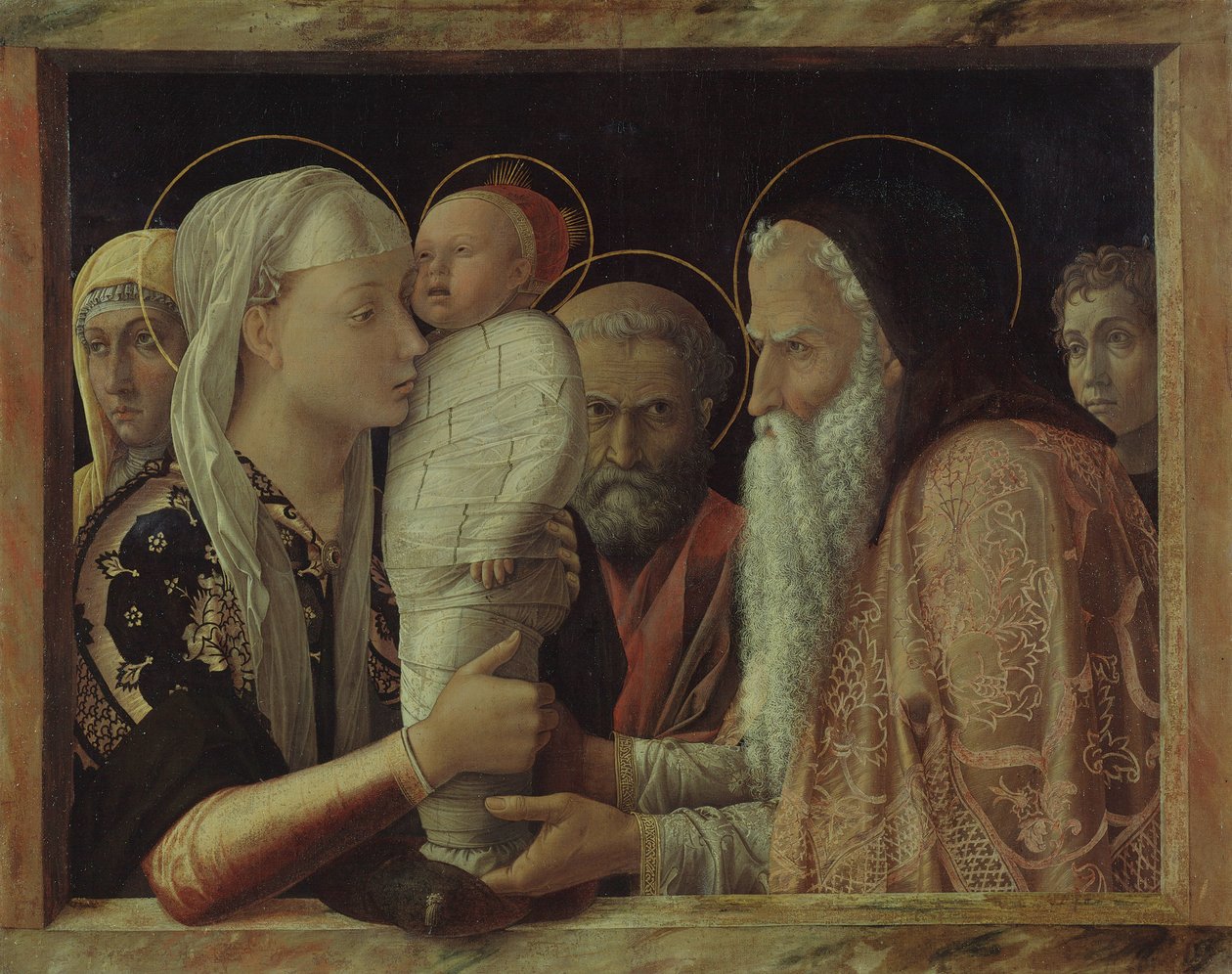 Kristi fremstilling i templet af Andrea Mantegna