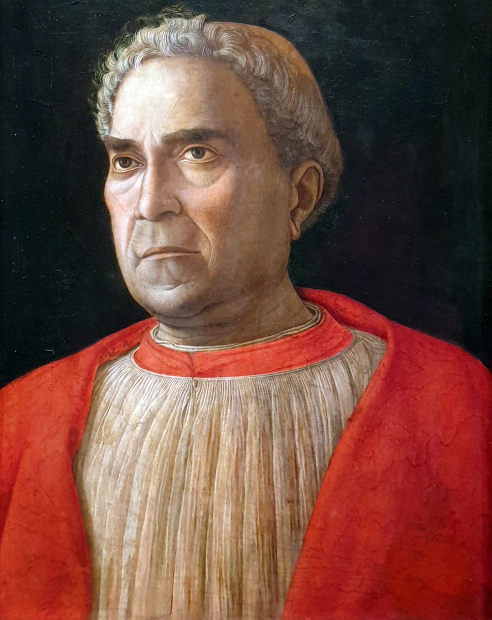 Tysk: Kardinal Ludovico Trevisan (1401-1465) Kardinal Ludovico Trevisan af Andrea Mantegna