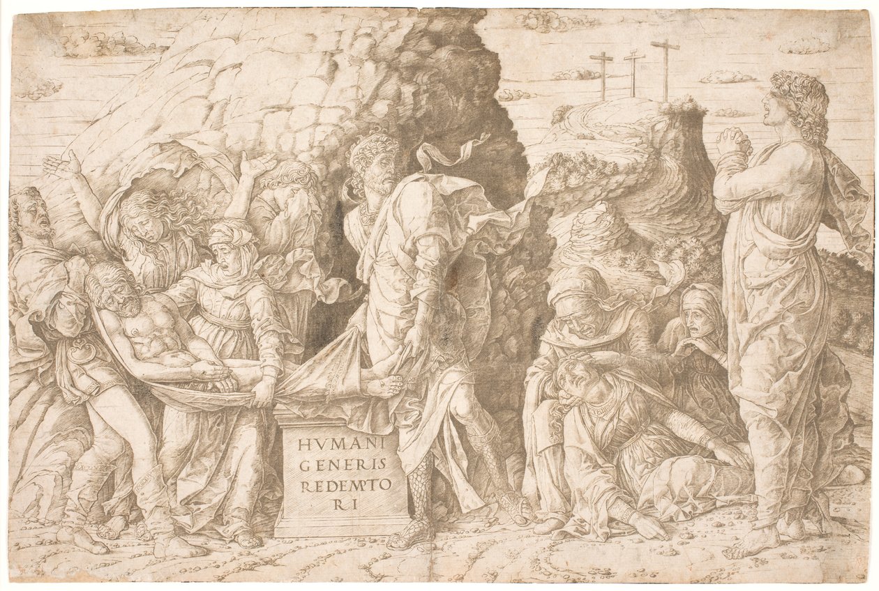 Gravlæggelsen af Andrea Mantegna
