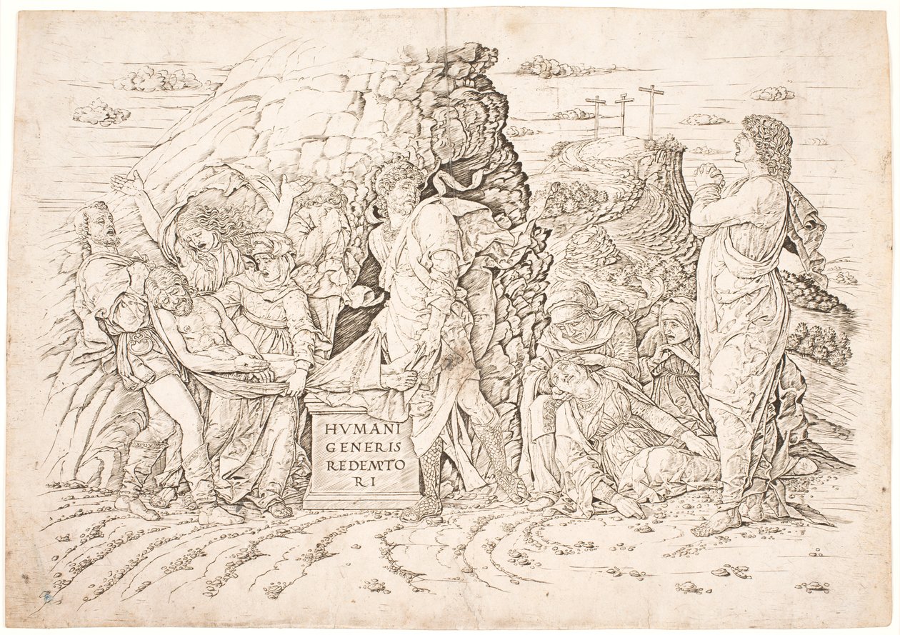 Gravlæggelsen af Andrea Mantegna