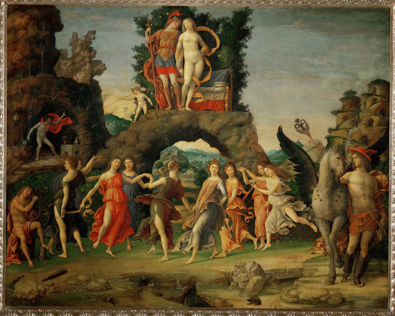 Il Parnasso. Mars og Venus ... af Andrea Mantegna
