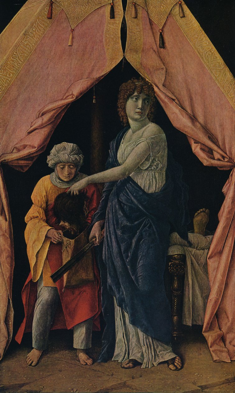 Judith med lederen af Holofernes, 1495-1500 af Andrea Mantegna