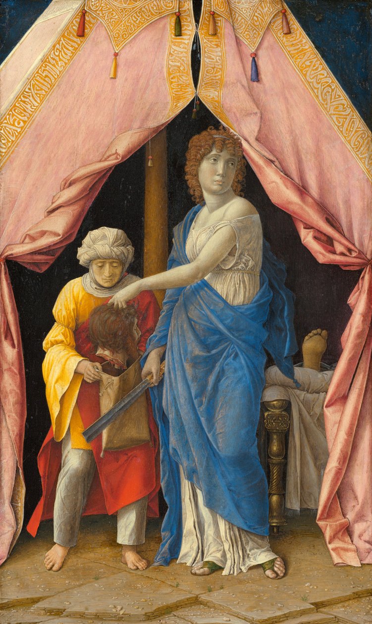 Judith med hovedet af Holofernes, ca. 14951500 af Andrea Mantegna
