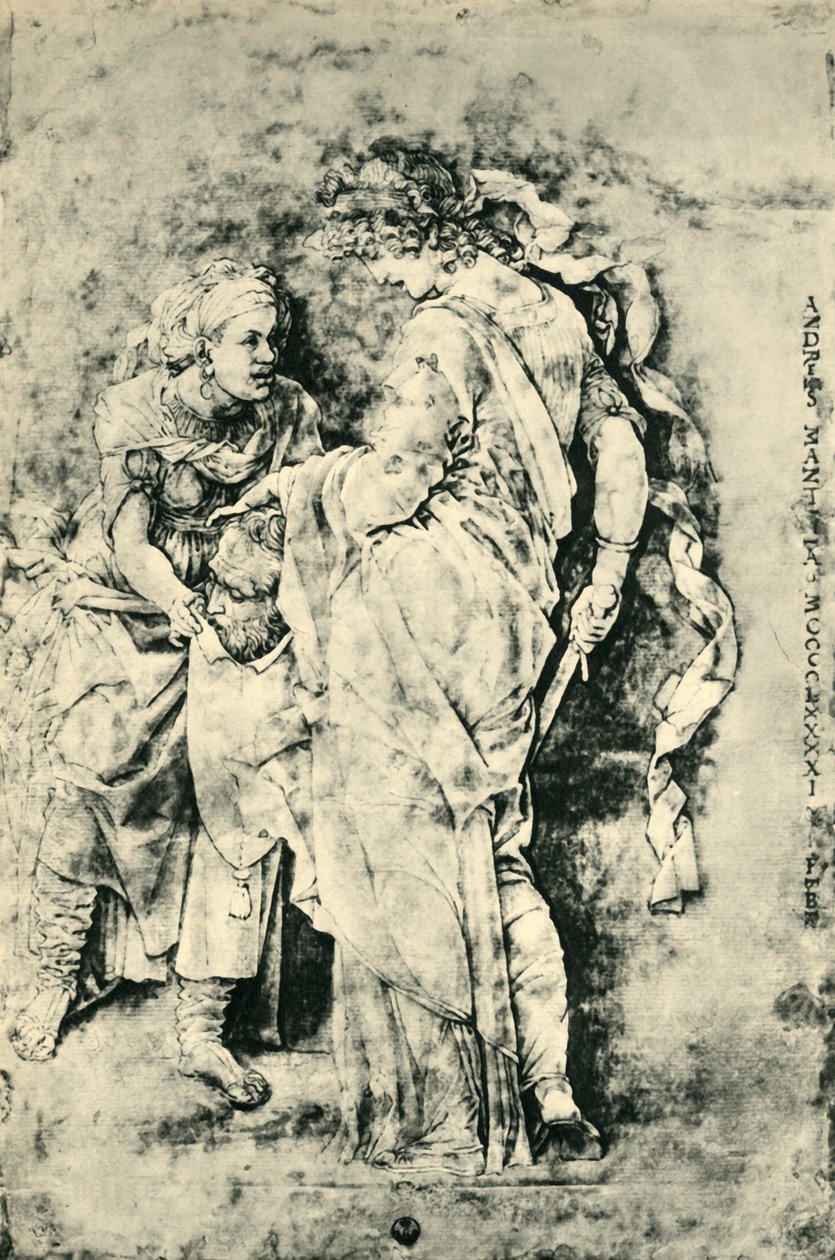 Judith med lederen af Holofernes, 1490-1495, 1943. af Andrea Mantegna