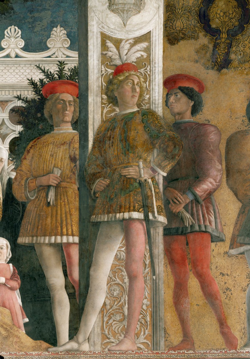 Lodovico II Gonzaga og familie (freskomaleri) af Andrea Mantegna