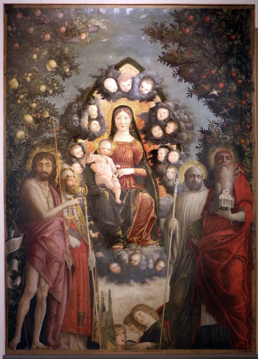 Madonna Trivulzio af Andrea Mantegna