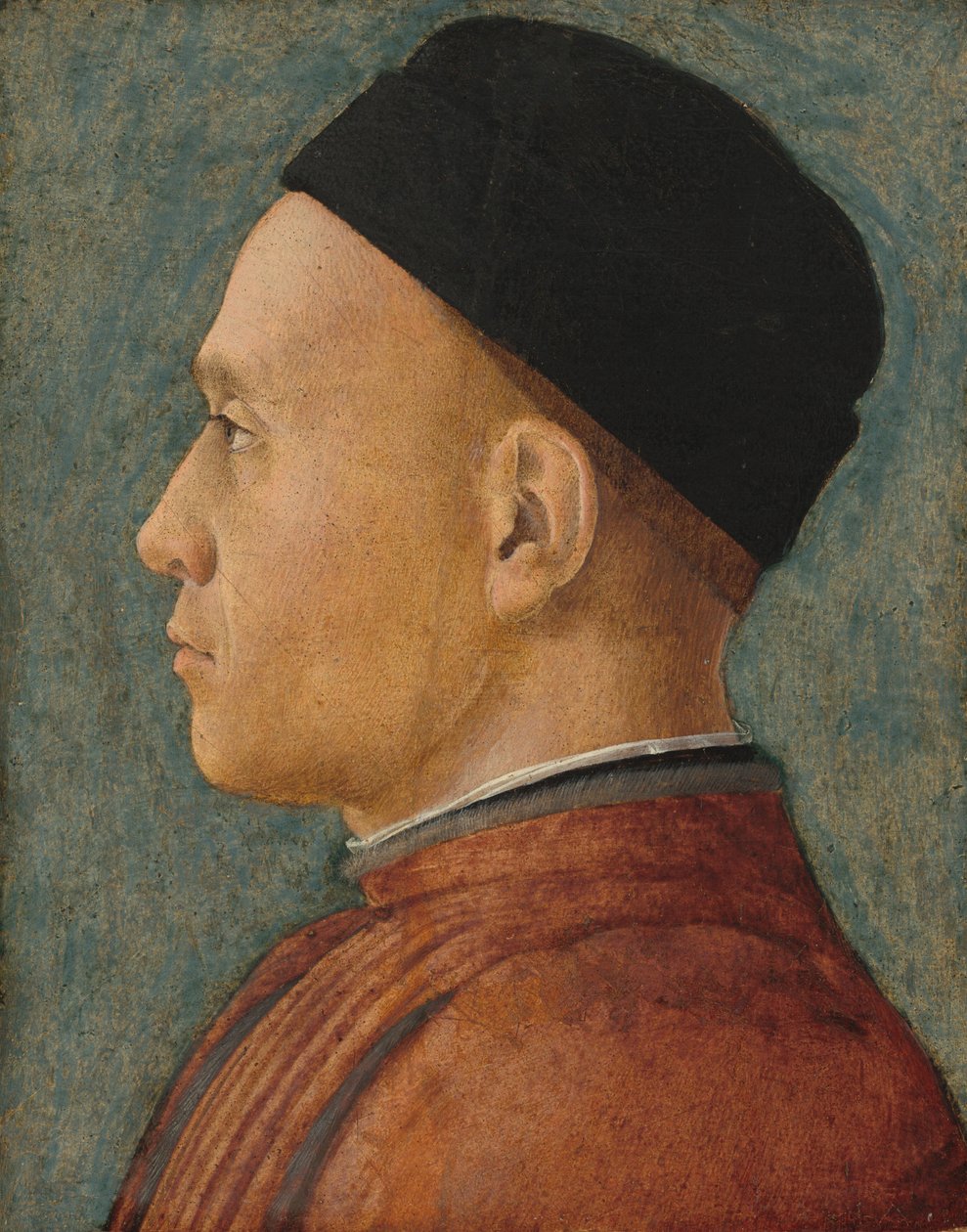 Portræt af en mand af Andrea Mantegna