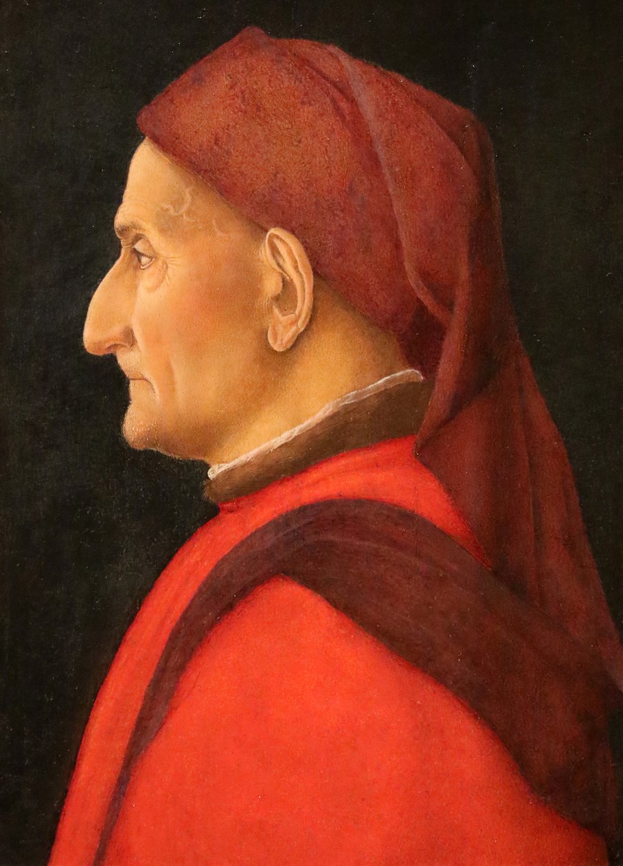 Profil af en mand (Mantegna) af Andrea Mantegna