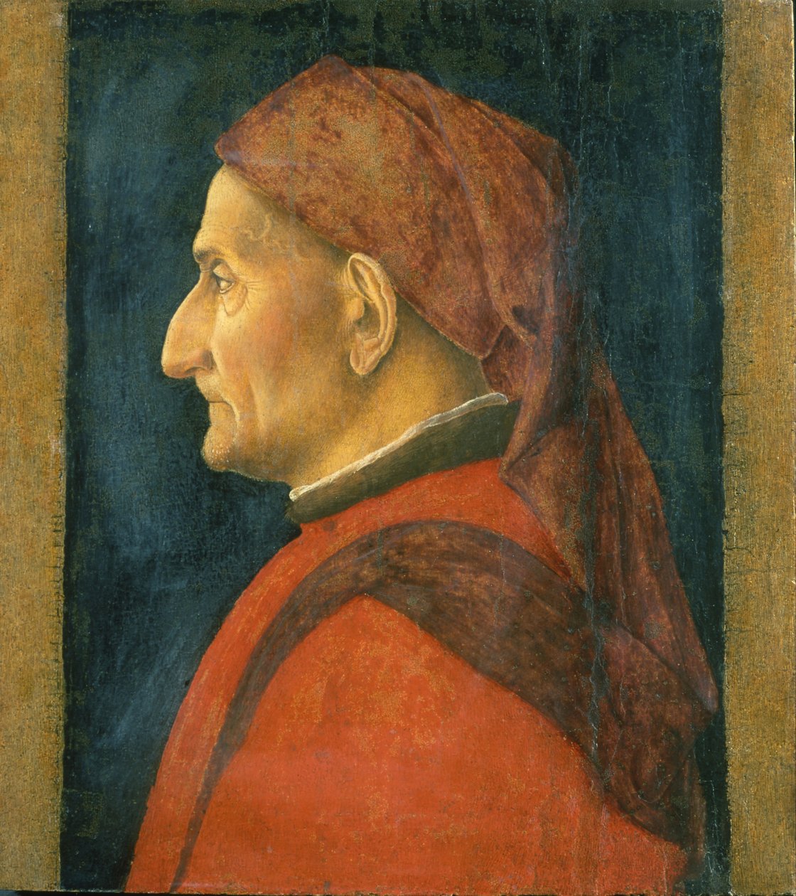 Profil af en mand (Mantegna) af Andrea Mantegna