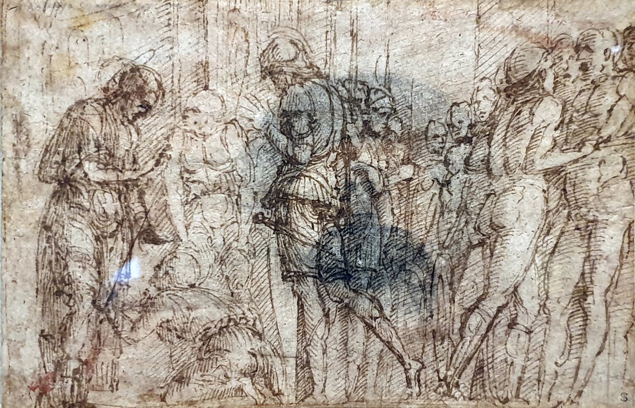 Sankt Jakob ledte til martyrdøden af Andrea Mantegna