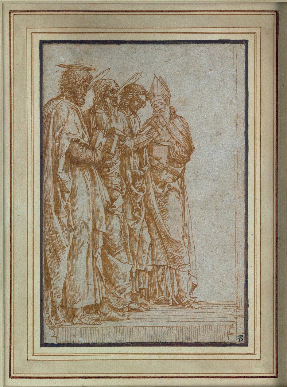 De hellige Peter, Paul, Johannes Evangelisten og Zeno af Andrea Mantegna