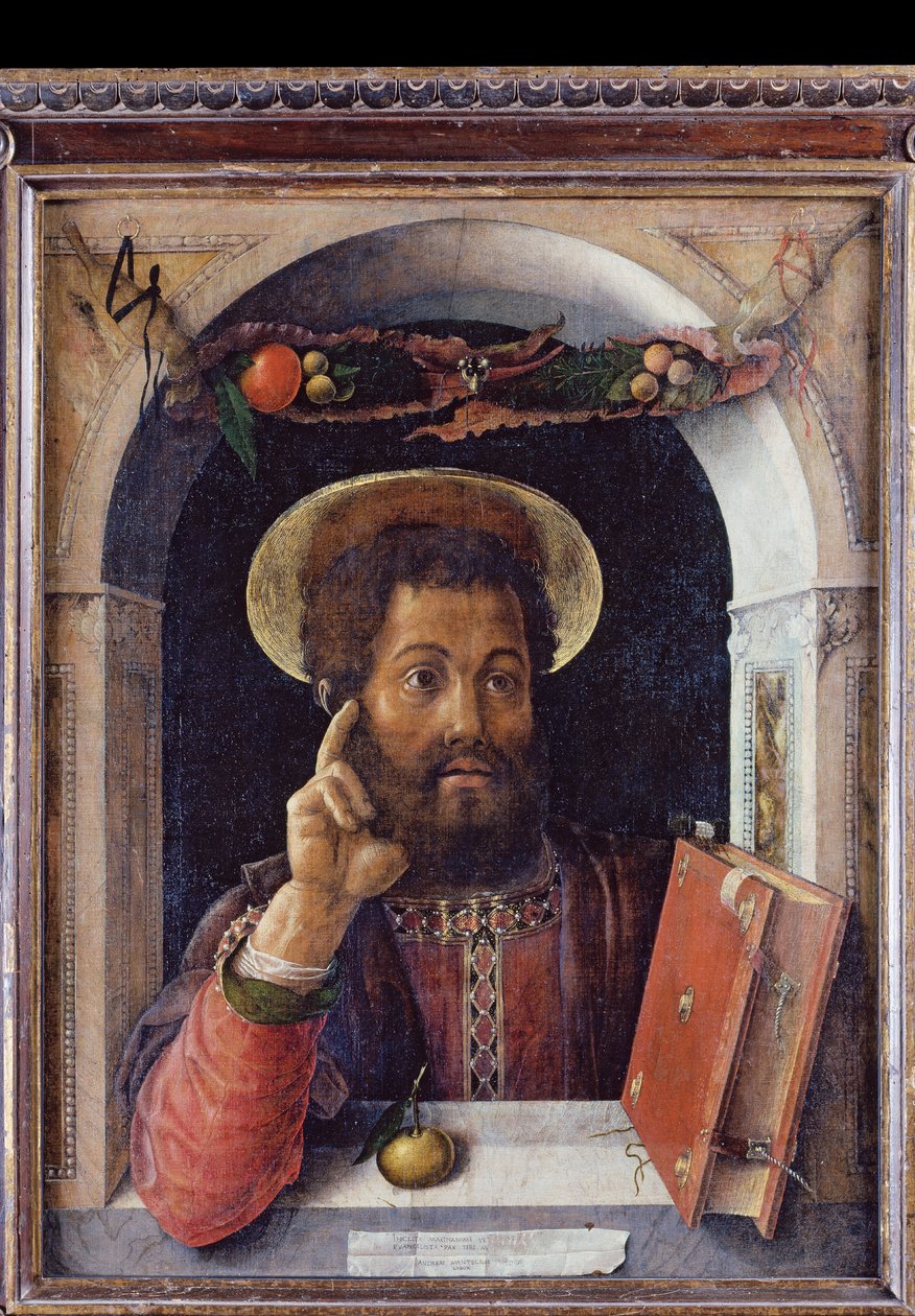 Evangelisten Markus af Andrea Mantegna