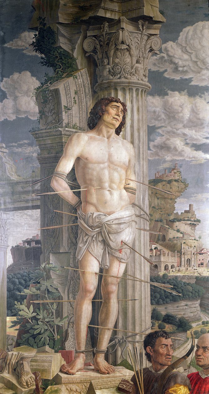 Sankt Sebastian af Andrea Mantegna