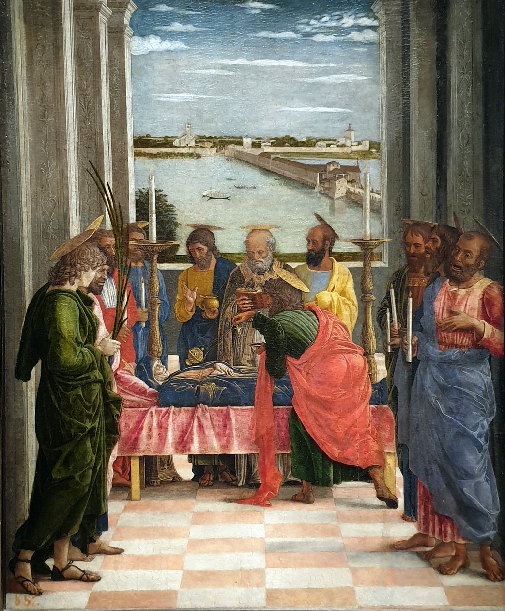Jomfruens død af Andrea Mantegna