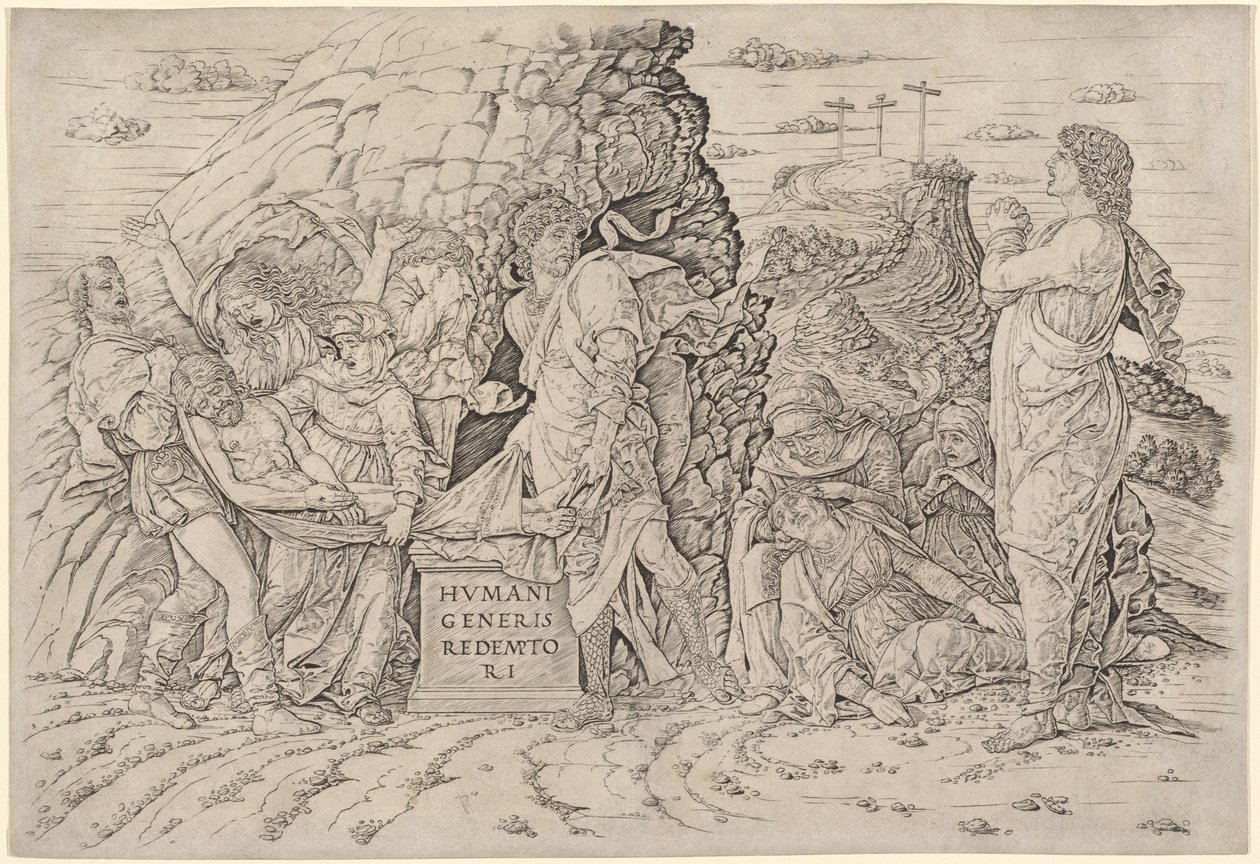Begravelsen af Andrea Mantegna