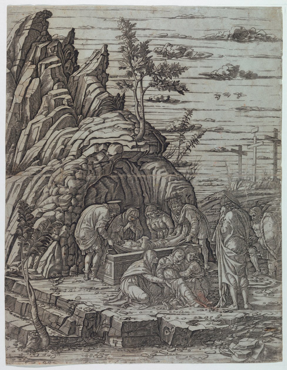 Begravelsen af Andrea Mantegna