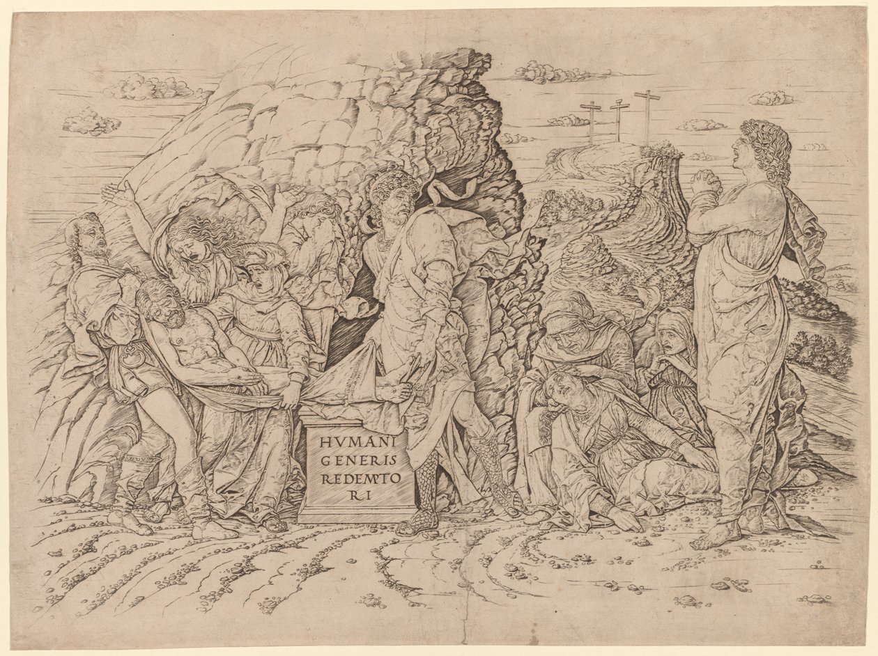Begravelsen af Andrea Mantegna