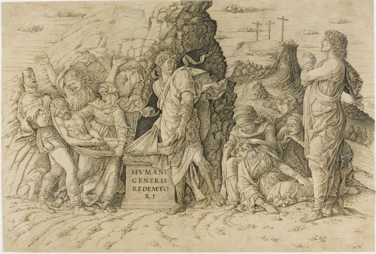 Begravelsen af Andrea Mantegna