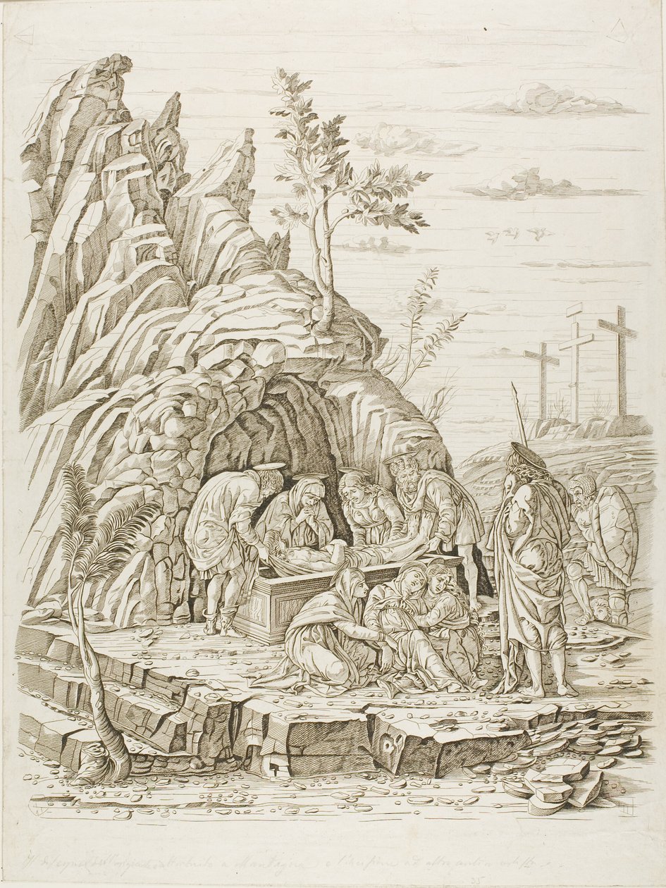 Begravelsen af Andrea Mantegna