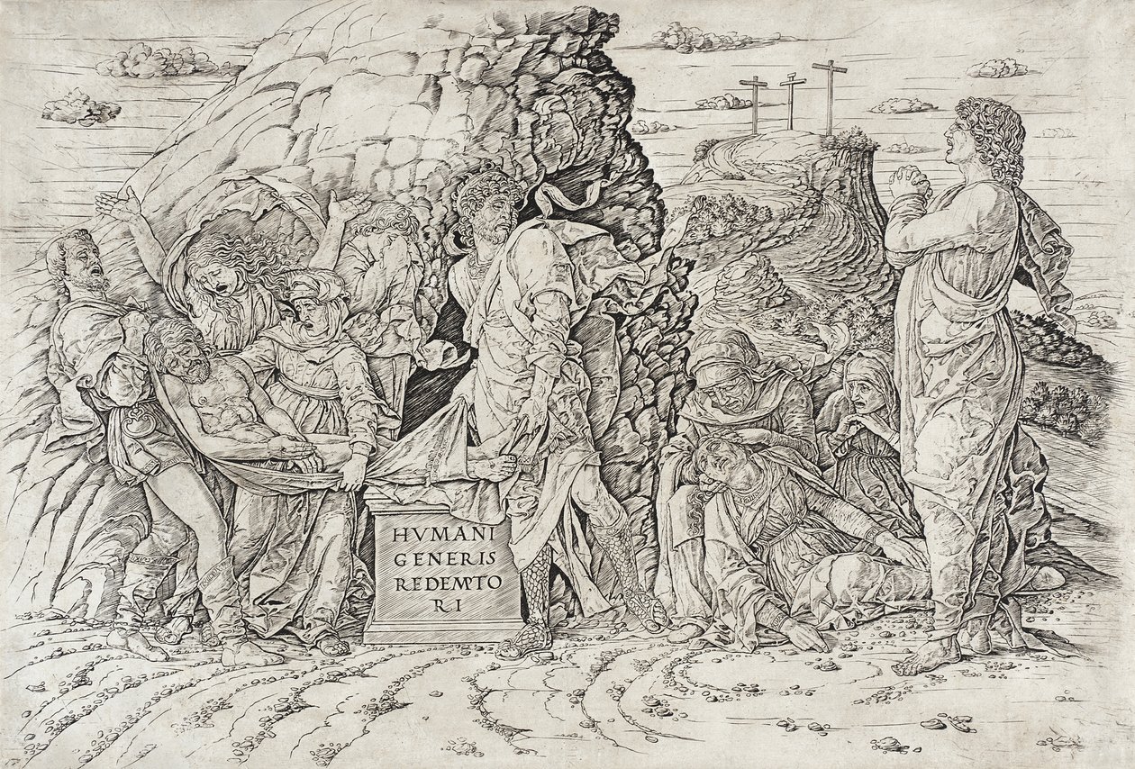 Gravlæggelsen af Andrea Mantegna