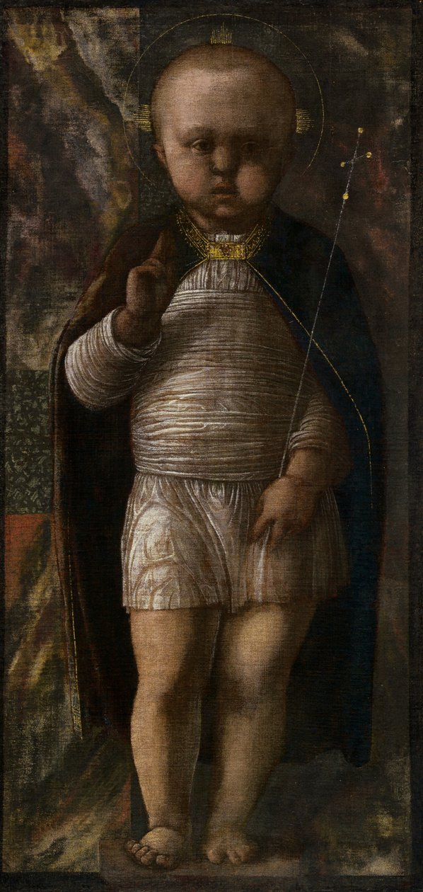 Spædbarnets Frelser, ca. 1460. af Andrea Mantegna