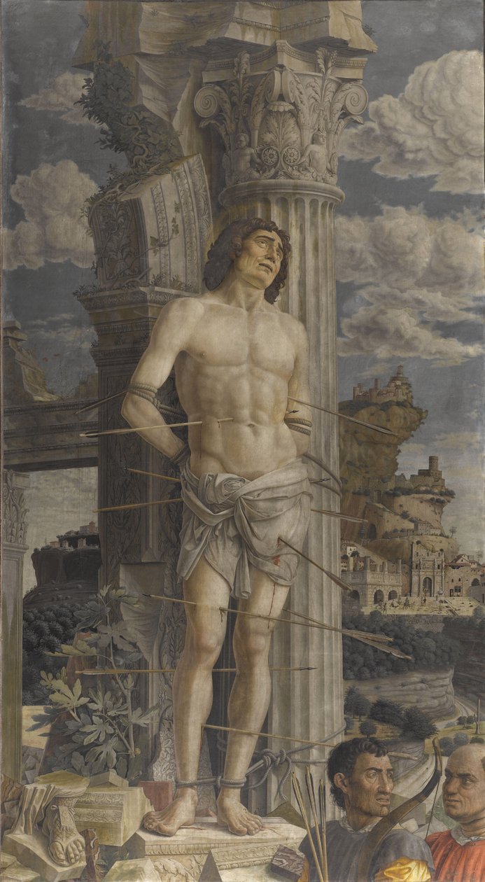 Sankt Sebastians martyrium af Andrea Mantegna