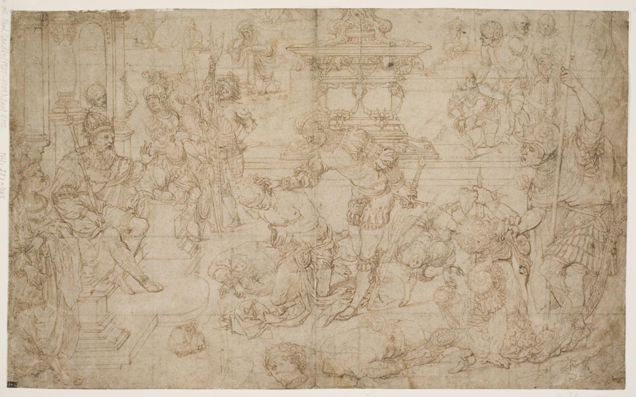 De ti tusind kristnes martyrium af Andrea Mantegna