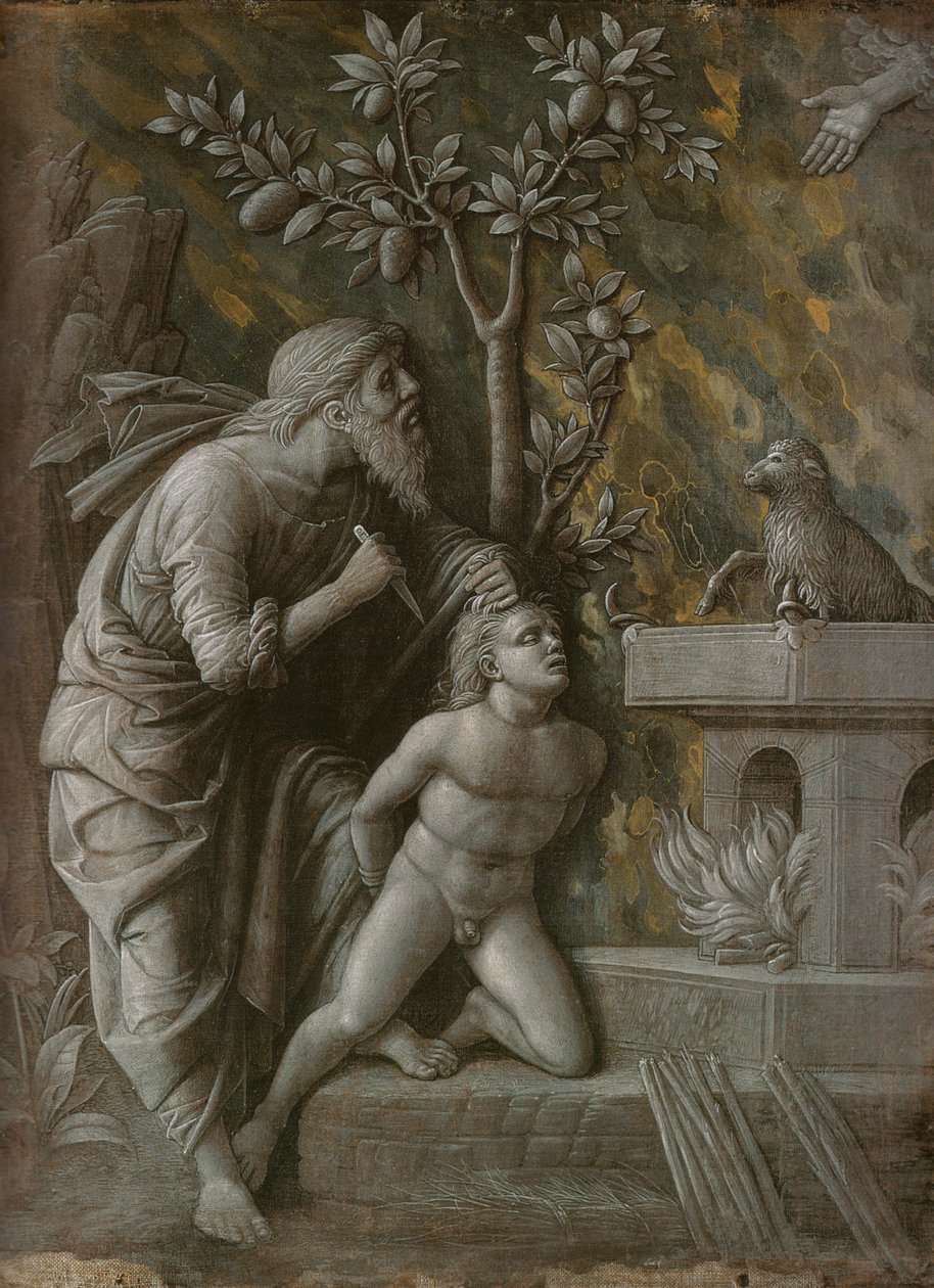 Isaks offer, ca. 1490-1495 af Andrea Mantegna