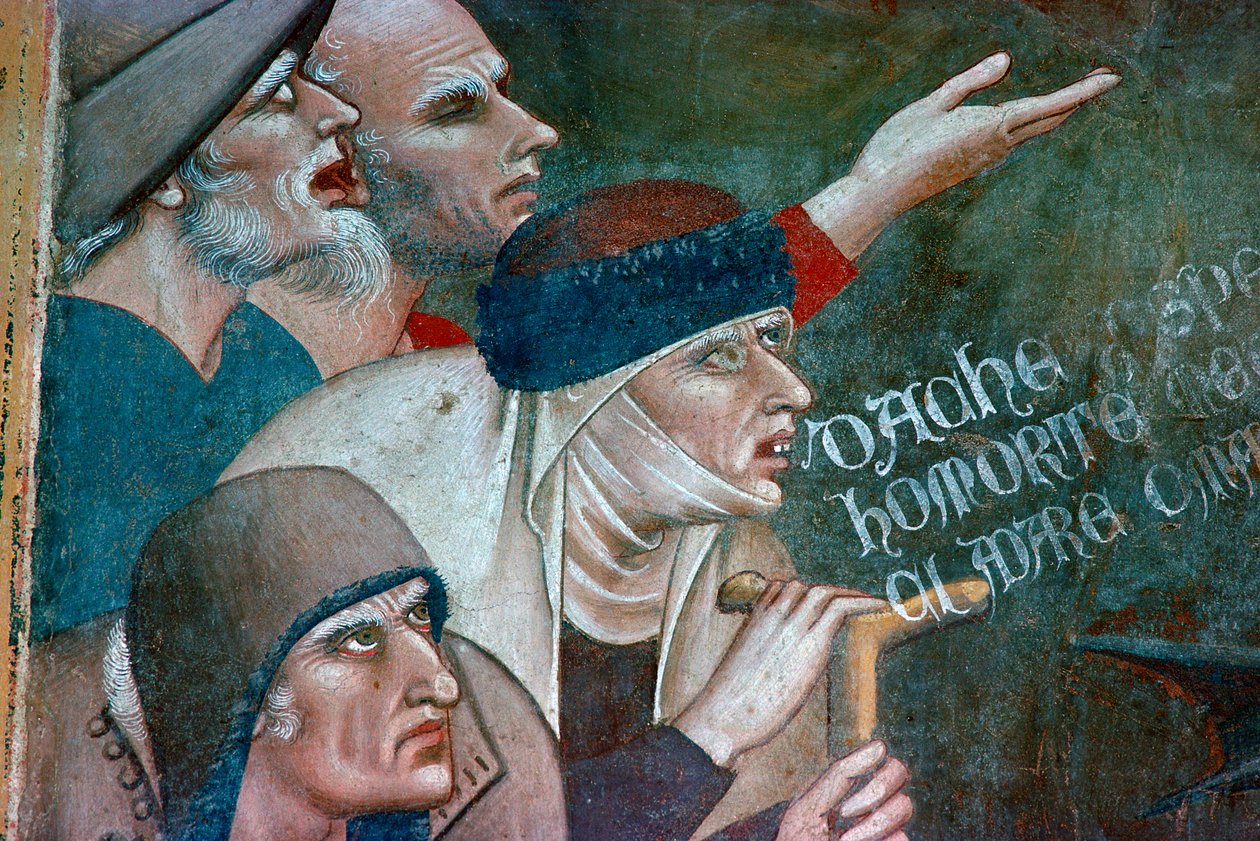 Fragment af en fresko, der viser dødens triumf, 1300-tallet af Andrea Orcagna