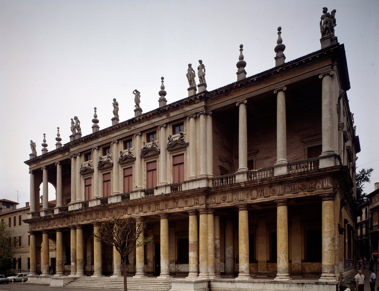 Facade af Chiericati palads af Andrea Palladio