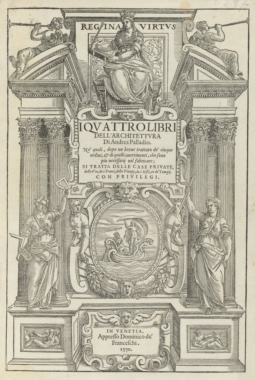 De fire bøger om arkitektur af Andrea Palladio