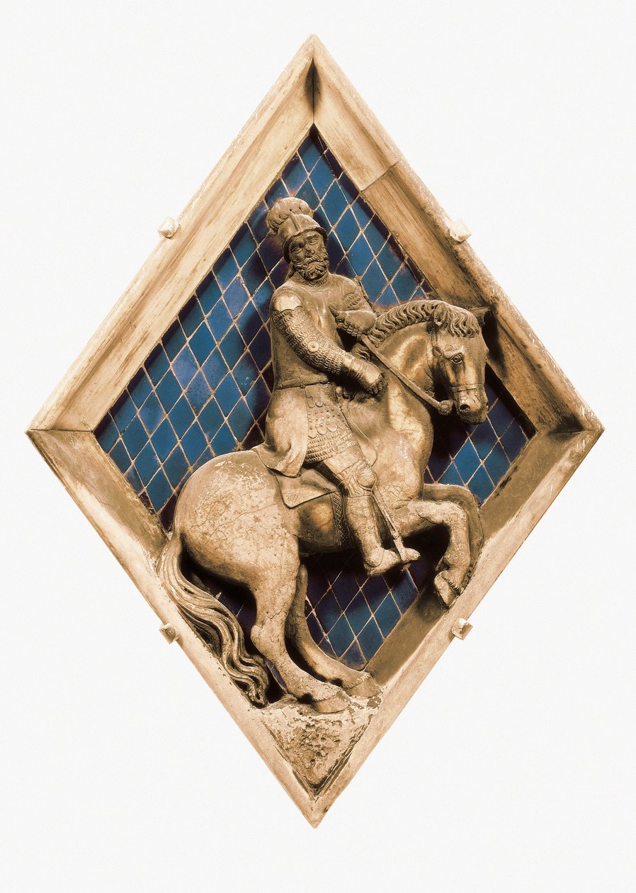 Mars, skulptur i lavrelief af Andrea Pisano af Andrea Pisano