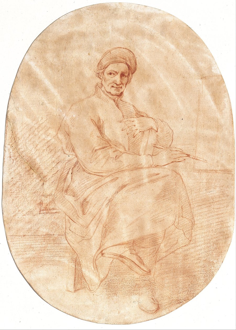 Selvportræt af Andrea Pozzo