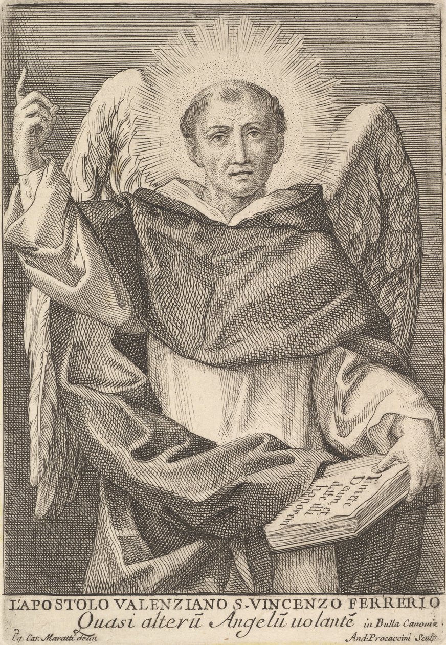St. Vincent Ferrer. af Andrea Procaccini