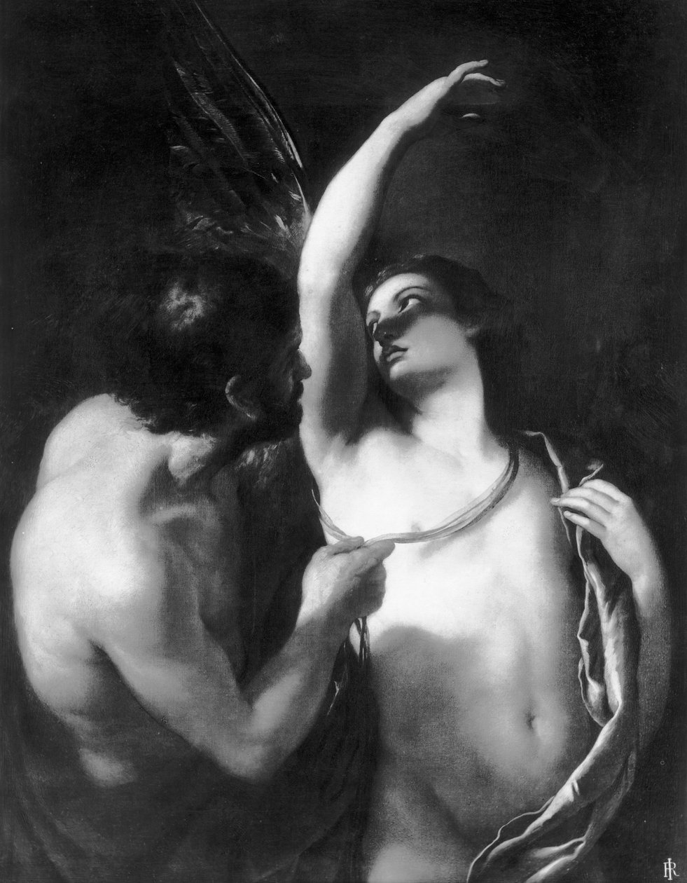 Daedalus og Ikaros af Andrea Sacchi