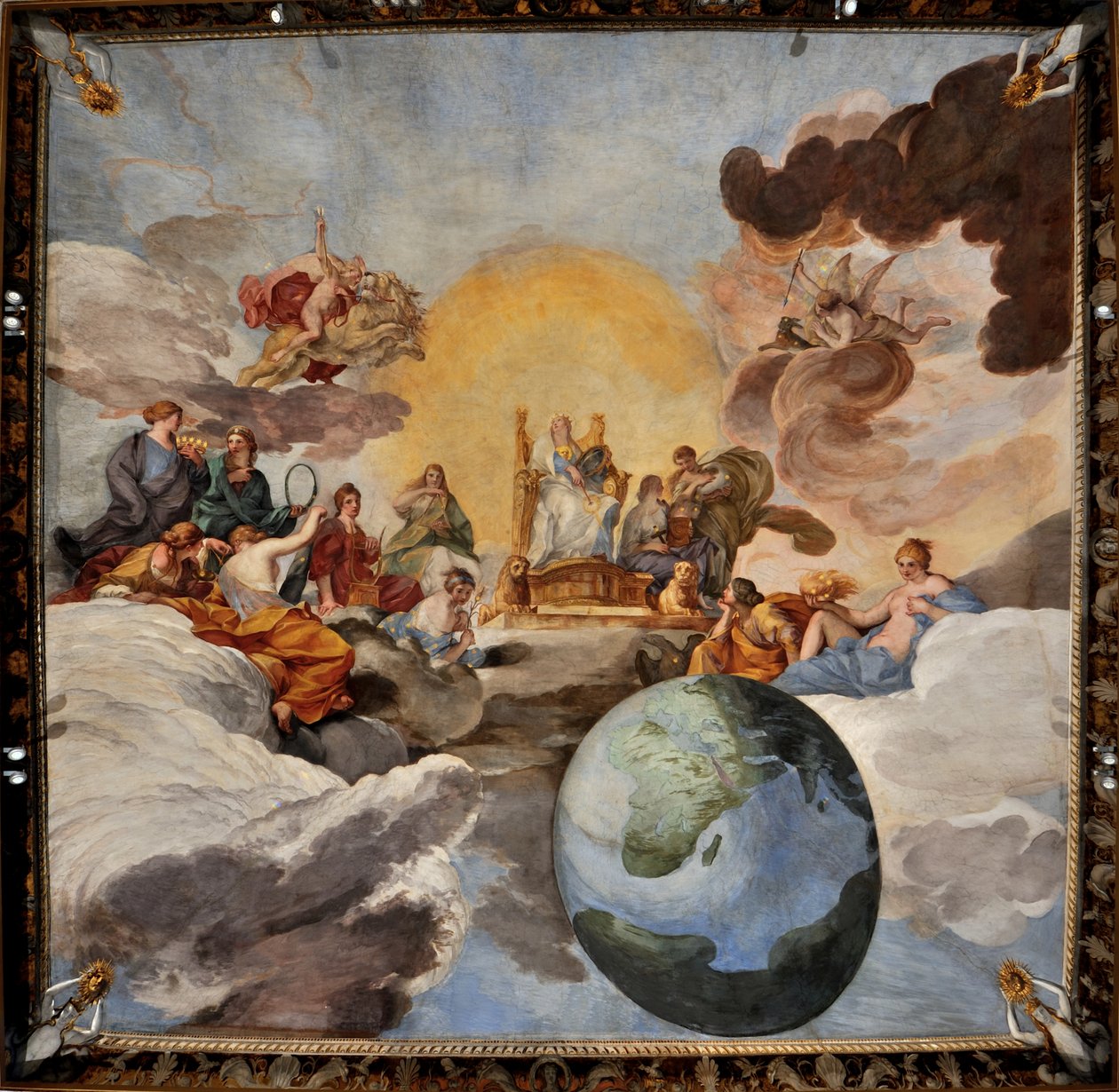 Den guddommelige visdoms triumf, 1629-1631. af Andrea Sacchi